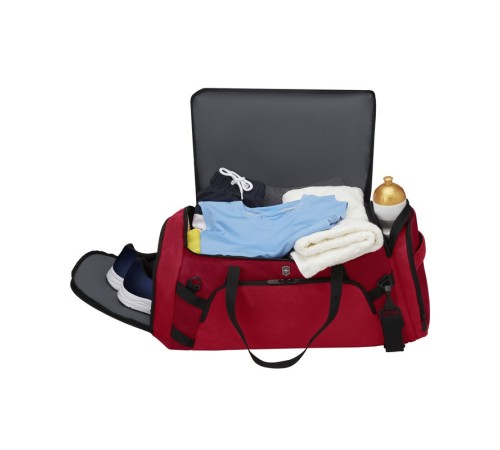 Рюкзак-сумка VICTORINOX VX Sport Evo 2-in-1 Backpack/Duffel, красный, полиэстер, 65x37x28 см, 57 л