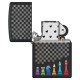 Зажигалка ZIPPO Chess Pieces с покрытием Black Matte, латунь/сталь, черная 38x13x57 мм