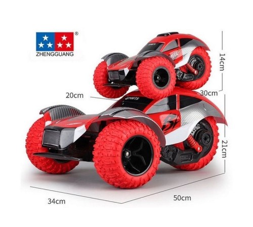 Радиоуправляемая машинка-перевертыш ZhengGuang Leopard DRIFT  2.4G 1/14 RTR (красная) + Ni-Cd и З/У