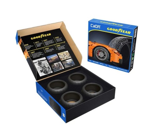 Комплект шины CaDA Goodyear 1/10
