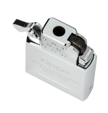 Газовый вставной блок для широкой зажигалки Zippo, одинарное жёлтое пламя, нержавеющая сталь