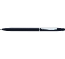 Шариковая ручка Cross Click Classic Black, черный матовый лак