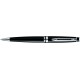 Роллерная ручка Waterman Expert Black CT. Корпус - лак, детали дизайна с палладиевым покрытием