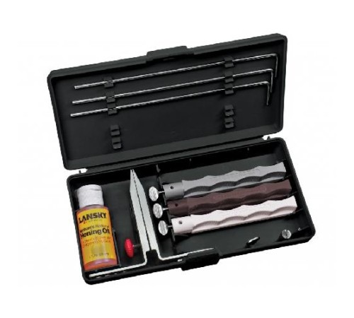 Точилка для ножей Lansky Natural Arkansas Knife Sharpening System LNLKNAT