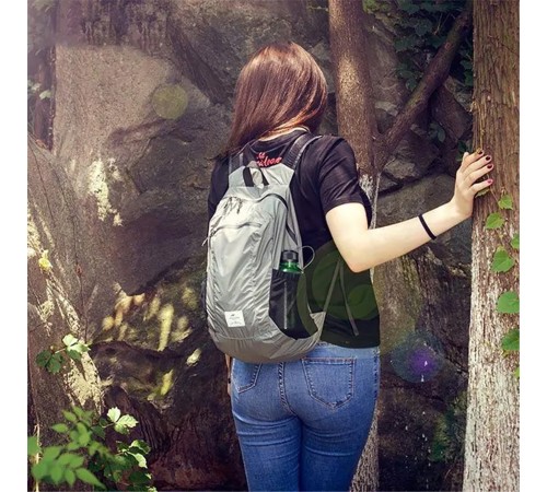 Рюкзак компактный Naturehike 18L NH17A012-B Ultra-Light серый