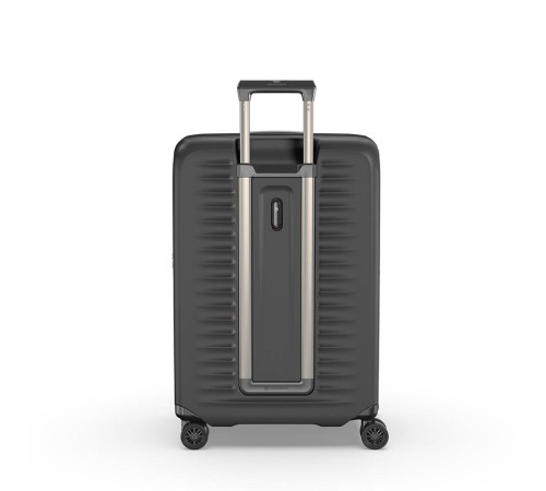 Чемодан VICTORINOX Airox Advanced, черный матовый, 100% поликарбонат Makrolon, 46x29x69 см, 75 л