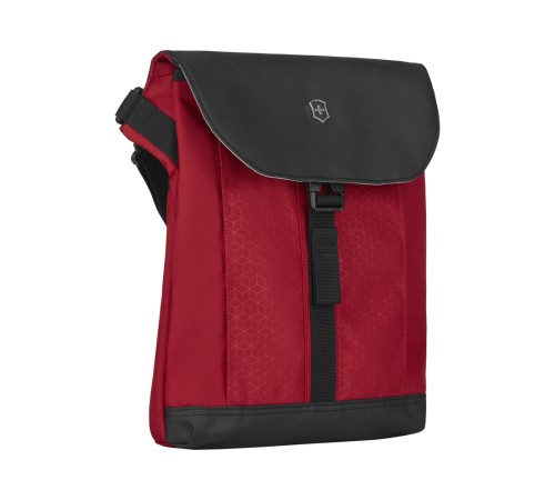 Сумка наплечная VICTORINOX Altmont Original Flapover Digital Bag, красная, нейлон, 26x10x30 см, 7 л