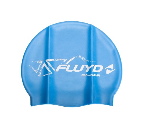 Шапочка для плавания силиконовая FLUYD SILICONE синяя