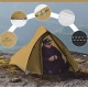 Палатка Naturehike Cloud up Pro CNK2350WS020 двухместная коричневый,6976507662550
