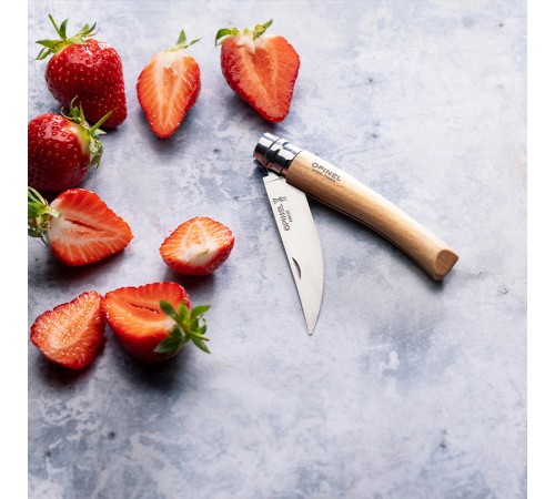 Нож филейный Opinel №8, нержавеющая сталь, рукоять из дерева бука