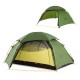 Палатка Naturehike Сloud Peak NH17K240-Y 20D двухместная, зеленая