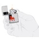 Зажигалка ZIPPO 600 Million с покрытием High Polish Chrome, латунь/сталь, серебристая, 38x13x57 мм