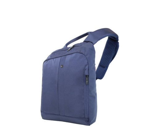 Рюкзак с одним плечевым ремнём VICTORINOX Gear Sling, синий, нейлон Versatek™, 24x10x34 см, 8 л
