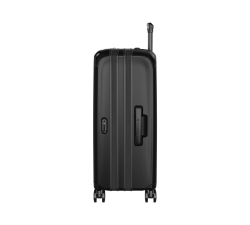 Чемодан VICTORINOX Spectra™ 3.0 Exp. Medium Case, чёрный, поликарбонат Sorplas™, 46x30x69 см, 81 л