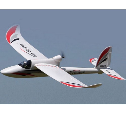 Радиоуправляемый планер Top RC SKY SURFER синий 1400мм 2.4G 4-ch LiPo flight controller RTF