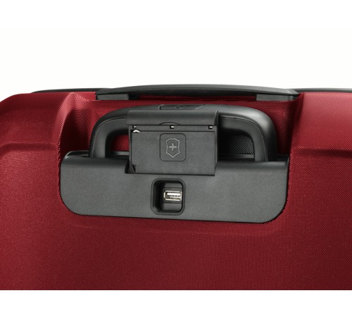 Чемодан VICTORINOX Connex, красный, поликарбонат Makrolon, 40x20x55 см, 34 л