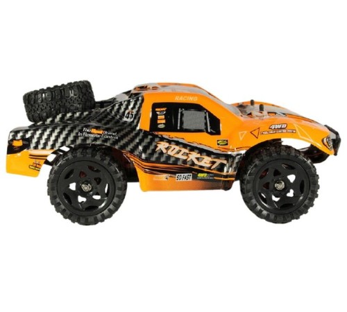 Радиоуправляемый шорт-корс Remo Hobby Rocket UPGRADE V2.0 (оранжевый) 4WD 2.4G 1/16 RTR