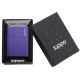 Зажигалка ZIPPO Classic с покрытием Purple Matte, латунь/сталь, фиолетовая, матовая, 38x13x57 мм