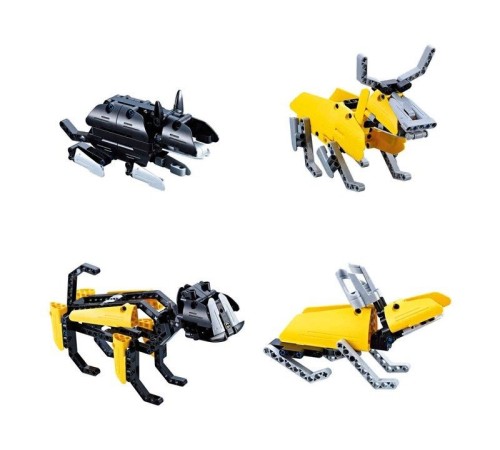 Конструктор CaDA Technic животные 12 в 1 (395 деталей)
