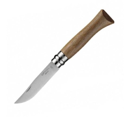 Нож Opinel №6, нержавеющая сталь, ореховая рукоять в картонной коробке 002025