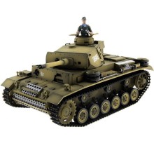 Р/У танк Taigen 1/16 Panzerkampfwagen III (Германия) PRO (для ИК танкового боя) 2.4G RTR