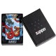 Зажигалка Zippo Dragon с покрытием White Matte, латунь/сталь, разноцветная, матовая, 38x13x57 мм