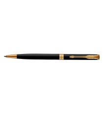 Тонкая шариковая ручка Parker ESSENTIAL Sonnet Matte Black GT