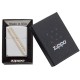 Зажигалка ZIPPO Classic с покрытием High Polish Chrome, латунь/сталь, серебристая, 36x12x56 мм