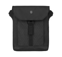 Сумка наплечная VICTORINOX Altmont Original Flapover Digital Bag, чёрная, нейлон, 26x10x30 см, 7 л