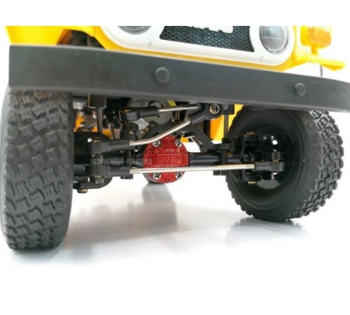 Радиоуправляемая машина WPL японский внедорожник FJ40 (желтая) 4WD 2.4G 1/16 KIT