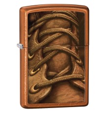 Зажигалка ZIPPO Classic с покрытием Toffee™, латунь/сталь, медная, матовая, 36x12x56 мм