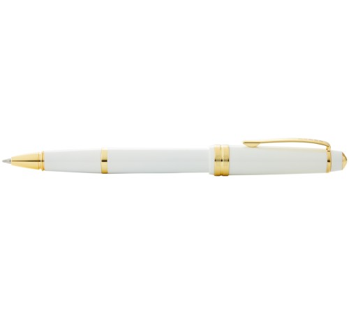 Ручка-роллер Cross Bailey Light Polished White Resin and Gold Tone