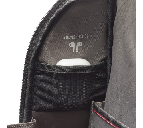 Рюкзак VICTORINOX Architecture Urban 2 Deluxe Backpack 15”, серый, полиэстер/кожа, 31x23x46 см, 23 л