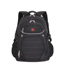 Рюкзак WENGER, 15”,черный, полиэстер 900D, 33x20x47 см, 32 л