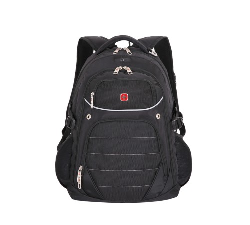 Рюкзак WENGER, 15”,черный, полиэстер 900D, 33x20x47 см, 32 л