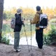 Палка Треккинговая Naturehike ST01 6061 AL NH17D001-Z  с 3 узлами женская 57-120 золотой