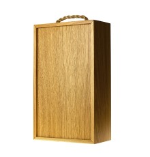 Пенал Addwood из древесины дуба для двух бутылок 