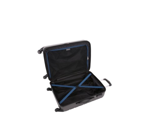Чемодан SWISSGEAR ALVERSTONE, серый, АБС-пластик, 46 x 27 x 67 см, 64 л