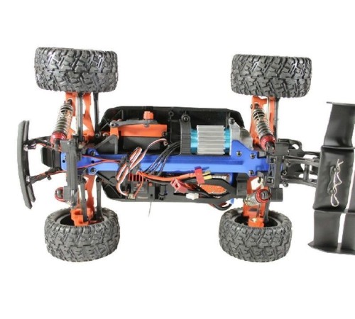 Радиоуправляемая трагги Remo Hobby S EVO-R Brushless UPGRADE V2.0 (синяя) 4WD 2.4G 1/16 RTR