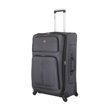 Чемодан WENGER SION, серый, полиэстер 750x750D добби, 46 x 29 x 80 см, 90 л