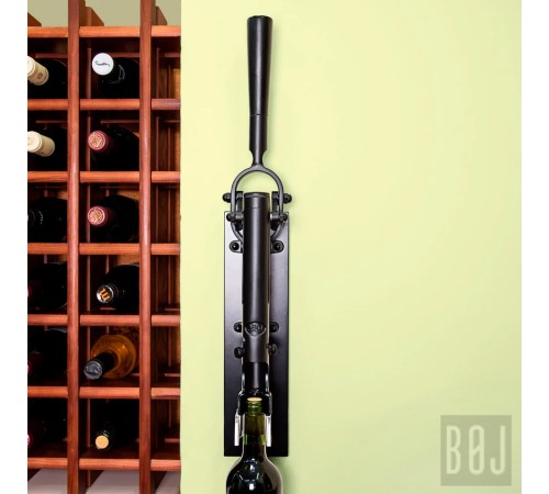 Штопор настенный для вина Boj Traditional Wall Corkscrew Black