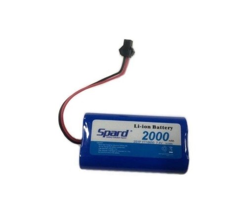 Аккумулятор Li-Ion Spard 7,4V 2000mAh+PCM+SMP для игрушек
