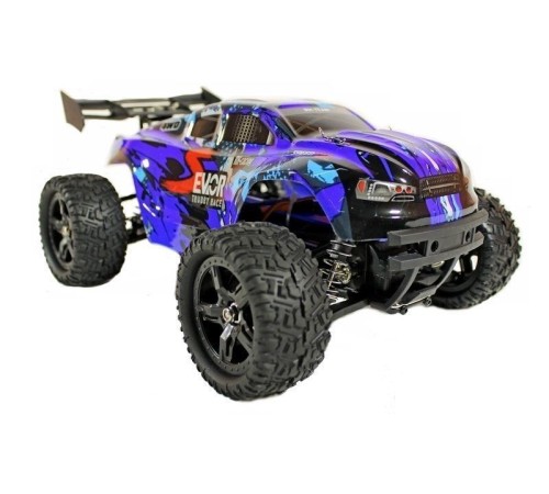 Радиоуправляемая трагги Remo Hobby S EVO-R Brushless (синяя) 4WD 2.4G 1/16 RTR
