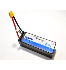 Аккумулятор Li-Po Spard 8000mAh, 14.8V, 50C,  XT60,  Hardcase для автомоделей 1/10, 1/8