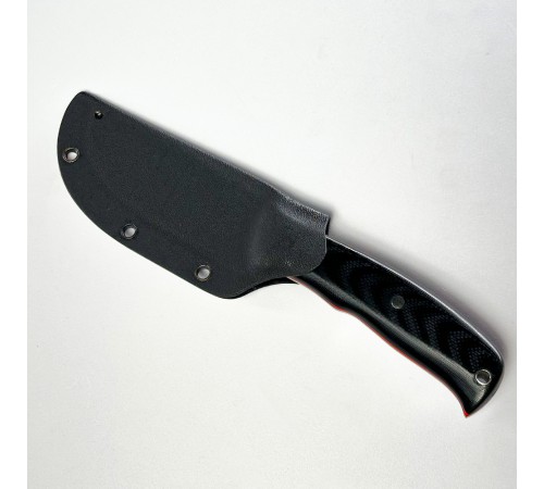 Нож с фиксированным лезвием Vostron Sever сталь VG10 с черными ножнами из кайдекса VSSV10-K