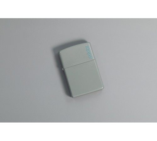 Зажигалка ZIPPO Classic с покрытием Flat Grey, латунь/сталь, серая, матовая, 38x13x57 мм