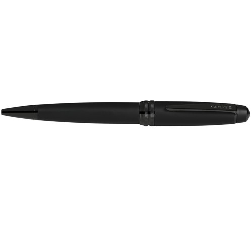 Шариковая ручка Cross Bailey Matte Black Lacquer. Цвет - черный.