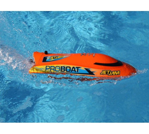 Радиоуправляемый катер ProBoat Jet Jam 12 Pool Racer (оранжевый) RTR