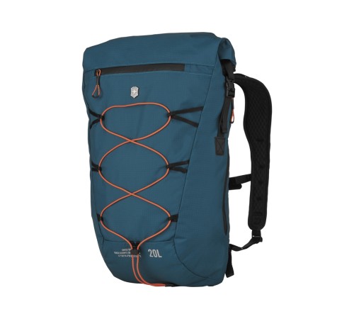 Рюкзак VICTORINOX Altmont Active L.W. Rolltop Backpack, бирюзовый, 100% нейлон, 30x19x46 см, 20 л