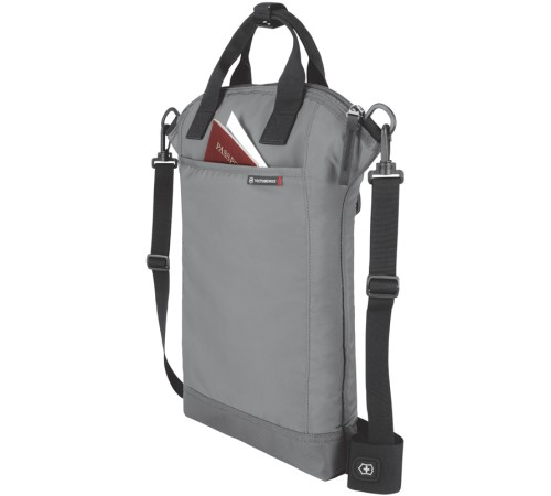 Сумка наплечная VICTORINOX Altmont™ 3.0 Slimline Tote 13'', серая, нейлон Versatek™, 31x6x41 см, 7 л